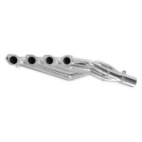 Hooker Blackheart Gen III Hemi Swap Headers BH2585 Headers, Blackheart, Mid-Length, Engine Swap, Steel, Silver Ceramic Coated, Dodge, Plymouth, Pair thumbnail 5