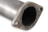 Hooker Blackheart Intermediate Pipes BH13205 Pipes, Exhaust, 2.50 in. O.D., 409 Stainless Steel, with Oxygen (O2) Sensor Bungs, Chevy, GMC, V8, Pair thumbnail 2