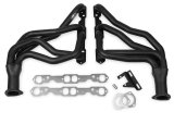 Hooker Competition Headers 2453HKR Headers, Competition, Long Tube, One Piece, 1 5/8 in. Primaries, 2.50 in. Diameter Collector, Steel, Temp. Painted, Chevy, GMC, Small Block, Pair thumbnail 4