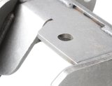 Hooker Blackheart Engine Mount Brackets BHS515 Motor Mounts and Inserts, Brackets, Swap, Block Mount, Bolt-in/Weld-in, Steel, Natural, Jeep, Mopar Hemi Gen III, Pair thumbnail 1