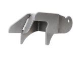 Hooker Blackheart Engine Mount Brackets BHS515 Motor Mounts and Inserts, Brackets, Swap, Block Mount, Bolt-in/Weld-in, Steel, Natural, Jeep, Mopar Hemi Gen III, Pair thumbnail 3