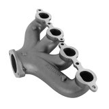 Hooker Blackheart Exhaust Manifolds 8504HKR Manifolds, Cast Iron, Natural, Chevy, LS Series Engines, Pair thumbnail 2