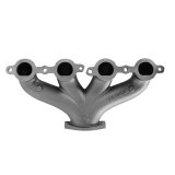 Hooker Blackheart Exhaust Manifolds 8504HKR Manifolds, Cast Iron, Natural, Chevy, LS Series Engines, Pair thumbnail 5