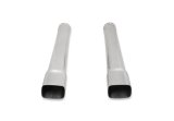 Hooker Blackheart Super Bee Rectangular, Polished 3 Inch Exhaust Tip BHC303 Tips, in. Inlet/Outlet, Rectangular Exit, Stainless Steel, Polished, Pair thumbnail 3