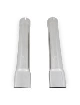 Hooker Blackheart Super Bee Rectangular, Polished 3 Inch Exhaust Tip BHC303 Tips, in. Inlet/Outlet, Rectangular Exit, Stainless Steel, Polished, Pair thumbnail 8