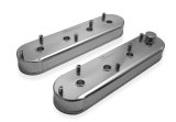 Holley Sniper Fabricated Aluminum Valve Covers 890014 Covers, EFI, Fabricated, Aluminum, 2.25 in. Tall, Center Bolt Mount, Silver Gloss, No Breather Hole, Hardware, Chevy, LS, 4.8-7.0L, Pair thumbnail 7