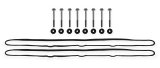 Holley Sniper Fabricated Aluminum Valve Covers 890014 Covers, EFI, Fabricated, Aluminum, 2.25 in. Tall, Center Bolt Mount, Silver Gloss, No Breather Hole, Hardware, Chevy, LS, 4.8-7.0L, Pair thumbnail 9