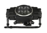 Holley Sniper EFI Stealth Fuel Crossover Kits 534-236 Lines, EFI, Crossover, -6 AN Hose, Black, Braided Nylon, Aluminum Fittings, Black, Male Thread, for 4150, Throttle Body, Kit thumbnail 5