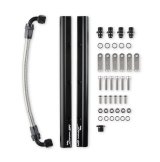 Holley Sniper EFI Fabricated Intakes 820102-1 Intake Manifolds, EFI, Fabricated, Cathedral Port, 92mm Throttle Body, 1,800-6,400 RPM, Aluminum, Black, Chevy, LS, 4.8-6.0L, Kit thumbnail 6