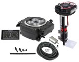 Holley Sniper 2 EFI 650 HP Returnless Fuel Injection Systems 550-511-5XD System, 2, Self-Tuning, Throttle body, Black, 4150 Flange, hp Max, 800 CFM, Pump, 5 in. Display, Kit thumbnail 2