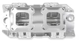 Holley Sniper Carbureted Fabricated Intake Manifolds 835061 Manifolds, Sniper, Carbureted, Dual, 4150 Flange, Rectangular Port, 1,800-7,000 RPM, Welded Aluminum, Silver, Chevy, 396-454ci, Each thumbnail 7