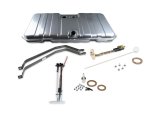 Holley Sniper EFI Conversion Fuel Tanks for 1967-1968 CAMARO, FIREBIRD - 19-100 Tanks, Sniper, 18 Gallon, Steel, Silver, Pump, 13.5 Volt, 67 gph, 1/4 in. Female Thread, Sending Unit, 0-90 ohm, Chevy, Pontiac, Kit thumbnail 1