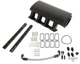 Holley Sniper EFI Fabricated Intakes 822112-1 Intake Manifolds, EFI, Low-Profile, Hi-Ram, Rectangular Port, 102mm Throttle Body, 1,800-7,000 RPM, Welded, Black, Chevy, LS, 6.0L, 6.2L, Kit thumbnail 2