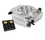 Holley Sniper 2 EFI 650 HP Base Fuel Injection Systems 550-510-3XX System, 2, Self-Tuning, Throttle body, Polished, 4150 Flange, hp Max, 800 CFM, No Pump, 3.5 in. Display, Kit thumbnail 1