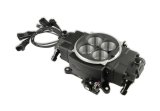 Holley Sniper EFI Stealth 4150 Fuel Injection Systems 550-871 Systems, EFI, 4150, 650 HP Max, Throttle Body, Black, Flange, Injectors, Wiring Harness, Tuner, Kit thumbnail 3