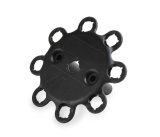 Holley Sniper EFI HyperSpark Distributors 565-310BK Distributors, EFI, HyperSpark, HEI Cap, Hall Effect, Billet Housing, Black, Ignition Module, Oldsmobile, 260-455ci, Each thumbnail 1