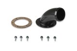 Holley Sniper EFI Fuel Tank Side Fill Necks 19-186 Filler Necks, Sniper, Fill, Steel, Black, fits 19-184 or 19-185 Tanks Only, Chevrolet, GMC, Each thumbnail 2