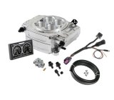 Holley Sniper 2 EFI Fuel Injection Upgrade Kits 550-510-5AE System, from 1 Upgrade, Throttle body, Polished, 4150 Flange, 650 hp Max, 800 CFM, Regulator, 5 in. Display, Kit thumbnail 8