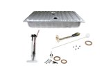 Holley Sniper EFI Conversion Fuel Tanks for 1967-1968 COUGAR, 1964-1968 MUSTANG - 19-102 Tanks, Sniper, 16 Gallon, Baffled, Silver, Pump, 13.5V, 67 gph, 1/4 in. Female Thread, Sending Unit, 73-10 ohm, Ford, Mercury, Kit thumbnail 1