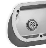 Holley Sniper Fabricated Aluminum Valve Covers 890013 Covers, EFI, Fabricated, Aluminum, 3.25 in. Tall, Black, 1.25 in. Breather Hole, Hardware, Ford, 260-351ci, Windsor, Pair thumbnail 8