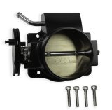 Holley Sniper Throttle Bodies 860010 Body, EFI, Multi-port Injection, 90mm Bore, Billet Aluminum, Black Anodized, for EFI Intakes, Cable Operated, Ford, 5.0L, Each thumbnail 1
