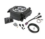 Holley Sniper 2 EFI Fuel Injection Upgrade Kits 550-511-5AE System, from 1 Upgrade, Throttle body, Black, 4150 Flange, 650 hp Max, 800 CFM, Regulator, 5 in. Display, Kit thumbnail 8