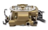 Holley Sniper EFI Quadrajet Self-Tuning Fuel Injection Systems 550-869 Systems, EFI, Quadrajet, Throttle Body, Gold, Spread Bore Flange, Injectors, Harness, Tuner, Kit thumbnail 4