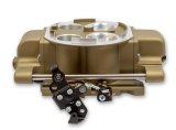 Holley Sniper EFI Quadrajet Self-Tuning Fuel Injection Systems 550-869 Systems, EFI, Quadrajet, Throttle Body, Gold, Spread Bore Flange, Injectors, Harness, Tuner, Kit thumbnail 6
