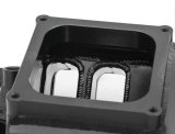 Holley Sniper Carbureted Fabricated Intake Manifolds 835172 Manifolds, Sniper, Carbureted, Dual, 4500 Flange, Rectangular Port, 1,800-7,000 RPM, Welded Aluminum, Black, Chevy, 396-454ci, Each thumbnail 6