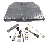 Holley Sniper EFI Conversion Fuel Tanks for 1968-1969 CHEVELLE - 19-406 Tanks, Sniper, 20 Gallon, Steel, Silver, Pump, 13.5V, 106 gph, 1/4 in. Female Thread, Sending Unit, 0-90 ohm, Chevy, Chevelle, Kit thumbnail 1