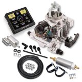 Holley Sniper EFI BBD Master Kits 550-858K Fuel Injection Systems, EFI, BBD, Throttle Body, Shiny, Flange, Injectors, Fuel Pump, Regulator, Harness, Tuner, Jeep, CJ5, CJ7, 4.2L, Kit thumbnail 2