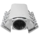 Holley Sniper EFI Fabricated Intakes 820101-1 Intake Manifolds, EFI, Fabricated, Multi-Port, 92mm Throttle Body, 1,800-6,400 RPM, Aluminum, Silver, Cadillac, Chevy, Pontiac, Each thumbnail 4