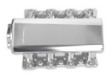 Holley Sniper EFI Fabricated Intakes 820101-1 Intake Manifolds, EFI, Fabricated, Multi-Port, 92mm Throttle Body, 1,800-6,400 RPM, Aluminum, Silver, Cadillac, Chevy, Pontiac, Each thumbnail 6