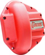 Currie 10 Bolt Dana 60/70 Differential Cover 60-1005CTR DIFFERENTIAL COVERS, Nodular Iron 60 - TEXTURED RED thumbnail 3