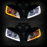 XK Glow Sequential Switchback LED Strips XK043001-24 Halo Strips, Strips, 24 in. Length, Headlight Position, LED, Amber/White, Kit thumbnail 4