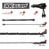 XK Glow LED Undercar Light Kits XK041002-AB Blue - 8x24-in. Tube Single Color XKGLOW UnderglowLED Accent Car/Truck Kit thumbnail 1