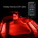 XK Glow XKchrome Marine Interior LED Accent Light Kits XK-BOAT-PRO Lights, LED, Multicolor, Clear Silicone Housing, On/Off Wiring Harness, One BLE 4.0 App Controller, Kit thumbnail 5