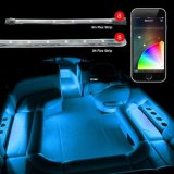XK Glow XKchrome Marine Interior LED Accent Light Kits XK-BOAT-PRO Lights, LED, Multicolor, Clear Silicone Housing, On/Off Wiring Harness, One BLE 4.0 App Controller, Kit thumbnail 7