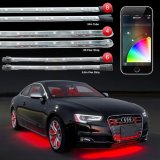 XK Glow XKchrome LED Accent Light Kits KS-CAR-PRO Lights, LED, Multicolor, Waterproof, On/Off Switch, Kit thumbnail 5