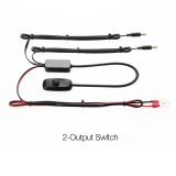XK Glow LED Controller Switches XK-SWITCH-2 12V ON OFF XKGLOW Switch with 2 Outputs thumbnail 1