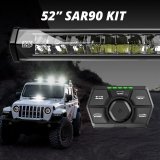 XK Glow S.A.R. 22,500 Lumens 52 Inch Light Bar XK-SAR90-3 52" SAR90 Kit Emergency Search and Rescue System thumbnail 2