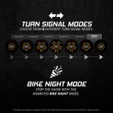 XK Glow Powersports Taillights XK-MTP56-FF Pro Series MotoTurnz - 1156 Flat Style Front thumbnail 6