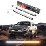 XK Glow Grille Light Inserts XK041029-9 9" Switchback Grill Lights with Start-up Animation & Sequential Turn Signals thumbnail 3