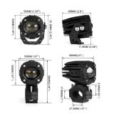 XK Glow Light Bars, Pods and Fog Lights XK034021 2" Dual Mode LED Driving Kit for Motorcycles, UTVs & ATVs thumbnail 3