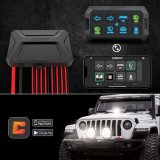 XK Glow LED Controllers and Light Modules XK-CMD-KIT XKcommand Bluetooth Switch Panel for Lights 12V Accessory Offroad thumbnail 6