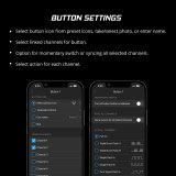 XK Glow LED Controllers and Light Modules XK-CMD-KIT XKcommand Bluetooth Switch Panel for Lights 12V Accessory Offroad thumbnail 7