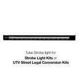 XK Glow Emergency Strobe Lights XK052002-T-B 1pc 12in Tube Plug n Play Light Series - Blue thumbnail 2