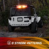 XK Glow Light Bars, Pods and Fog Lights XK068026 26in Super Slim Offroad LED Chase Bar 4 Modes 72w thumbnail 4