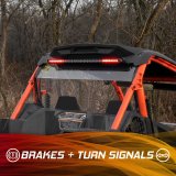 XK Glow Light Bars, Pods and Fog Lights XK068026 26in Super Slim Offroad LED Chase Bar 4 Modes 72w thumbnail 6