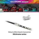 XK Glow Headlight Conversion Harnesses XK-4P-CNT-SW 4pin Quick Connector- Strip to Wire XKchrome thumbnail 1